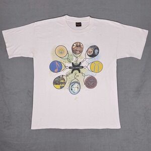 Vintage 95 King Crimson Album Art Discography T-Shirt Brockum Prog Rock XL